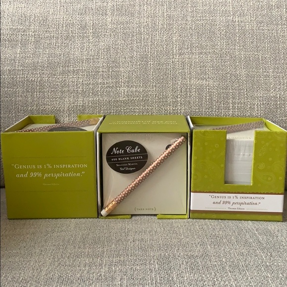Quote Note Cube / pad+pencil / Shannon Mar… - Picture 2 of 6